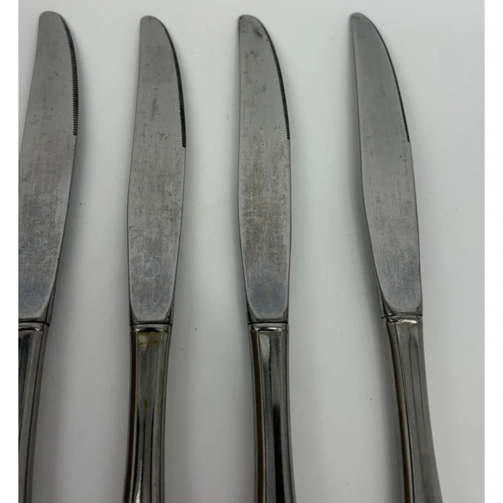 Oneida USA Gala Impulse Dinner Knives Set of 6 Stainless Steel Flatware 9